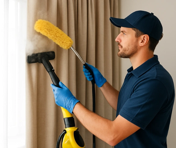 Trusted blind cleaning technician Matty Curtain Cleaning watergardens-vic QLD